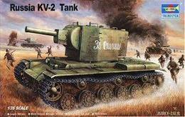 小号手拼装军事模型 1/35苏联KV-2重型坦克（坦克世界S系）00312