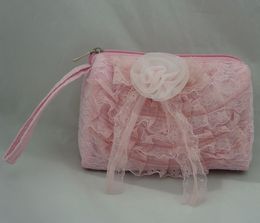 最新款可爱公主包甜美女包蕾丝小布包123手拿包