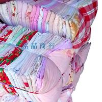 纯棉工业抹布全棉擦机布包邮 印刷彩印大块去油污废布 碎布 抹布