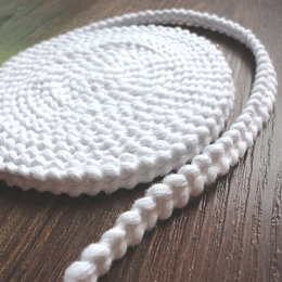 10MM漂白棉绳 环保全棉 家用装饰 捆绑绳 手工DIY辅料 包装棉绳