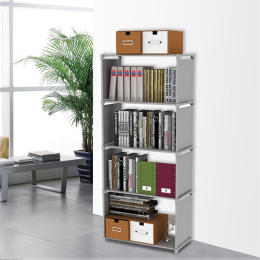 书房创意书架简易宜家多功能多层组装储物架厨房置物架收纳整理架