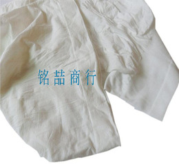 白刀口布 布碎布工业抹布棉擦机布、抹油布、白色机布、