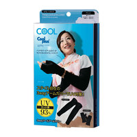 日本代购新款COOL夏季防紫外线抗UV女士车用防晒手套/袖套