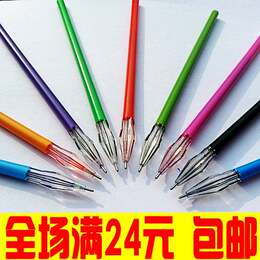 韩国款创意文具 清新彩色多色钻石笔头替芯彩色中性笔笔芯0.5mm