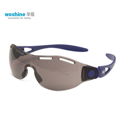华信护目镜烟灰色 防风沙飞溅防雾 运动骑行实验室劳保用品眼镜