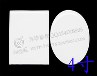 景德镇瓷器 高温瓷像专用瓷板 永久相瓷片 4寸 10.5×7.5CM