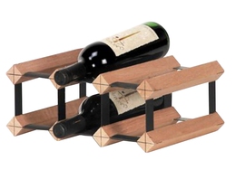 酒架 红酒架 实木 创意葡萄酒架 红酒展示架 时尚欧式摆件6瓶定制