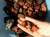 正宗　纯天然保山南红玛瑙　原石　100-300元/斤