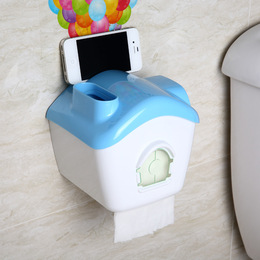 创意纸巾盒塑料卫生纸盒卫浴间卷纸架防水纸巾架厕纸盒