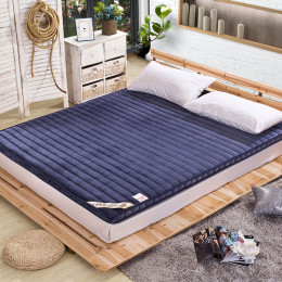 法兰绒加厚立体床垫可折叠拆洗榻榻米单双人垫被床褥子1.5米定做