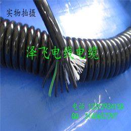 12芯弹簧线0.5平方/1.0平方现货机械连接线厂家直销长度任意