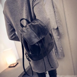 双肩包女韩版2016夏新款包包潮时尚水洗皮背包女包休闲旅行包书包