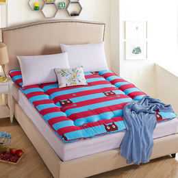 印花加厚榻榻米床垫 学生宿舍被褥床垫子0.9 1.35 1.8m米床上用品