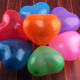 心形气球婚庆布置造型心型气球一袋（约九十几个）