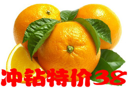 重庆 奉节特产 正宗脐橙 福本 广柑 新鲜水果 5斤 大部分地区包邮