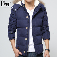 冬季男士青年羽绒服男装短款修身款立领加厚韩版学生冬装潮流外套