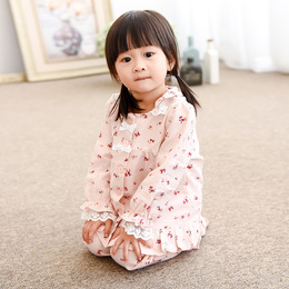 女童睡衣2015秋装新款韩版宝宝儿童童装3-7岁春秋长袖中小童套装
