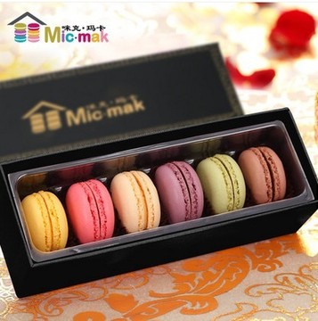 【2盒专用】micmak 手工糕点蛋糕法国进口零食法式正宗马卡龙6枚