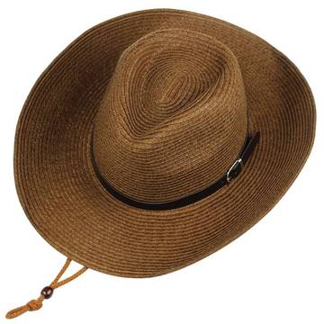 可折叠情侣款沙滩帽草帽牛仔钓鱼帽大沿帽夏天遮阳帽子男士礼帽