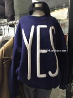 2015韩国东大门代购秋冬新款卫衣T恤女上衣长袖套头学生上衣潮