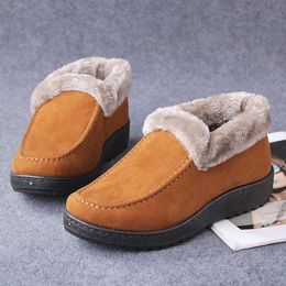 2015新款休闲女鞋冬季老北京棉鞋雪地女靴加厚加绒平底保暖短靴子