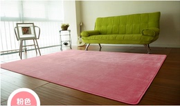 出口日本 法兰绒客厅地毯 茶几卧室无异味床前地毯防滑可水洗