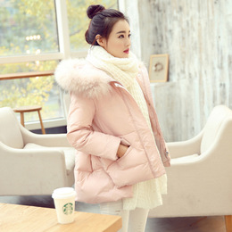 2015冬季新款百搭女式棉衣 韩版修身短款羽绒棉衣女款 加厚棉衣