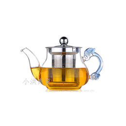 耐热玻璃茶具茶壶加厚过滤长嘴花茶壶红茶泡茶壶茶器不锈钢茶具