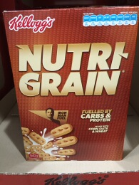 澳洲直邮Kellogg's家乐氏NUTRI GRAIN补铁即食营养早餐