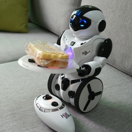 遥控机器人KIB电动跳舞智能感应可载重唱歌跳舞对战男孩玩具礼物