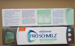 进口原装德国舒适达牙膏PRO SCHMELZ抗过敏修复牙釉质护理美白100