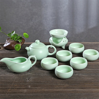 茶具套装特价正品定窑陶瓷功夫茶具整套茶壶茶杯盖碗茶海套装包邮