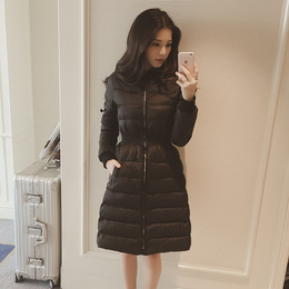 包邮羽绒棉服2015冬季女装新款韩版气质收腰显瘦中长款棉衣外套潮