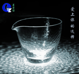 正品随心杜兰锤纹杯日本工匠锤目纹玻璃公道杯纯手工茶海均杯包邮