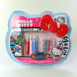 新款HelloKitty凯蒂猫涂绘贴钻相框小学幼儿园女孩DIY个性玩具