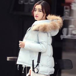 2015冬装新款韩版羽绒棉服女中长款棉袄外套保暖外穿棉衣