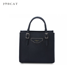 jobcat欧美真皮女包女式包包2015新款牛皮手提包方包
