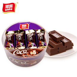 【康乐食品】雅客可可摩卡牛奶巧克力零食 115g盒装（代可可脂）