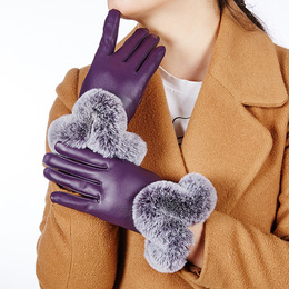 2015年新款冬季防寒保暖手套女士触屏手套分指加绒加厚手套潮款