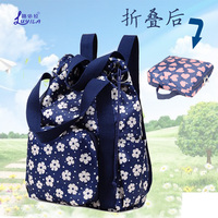 韩版折叠收纳袋多功能包手提袋牛津布旅行休闲袋行李收纳袋便携式