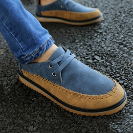 新款帆布鞋男士休闲鞋 韩版低帮系带运动板鞋 防滑舒适青年男鞋潮