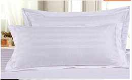 全棉贡缎纯色枕头套  学生 酒店 美容院棉子枕头 尺寸可以定做