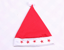 圣诞帽 圣诞五星灯帽 带灯帽 成人均码 圣诞节服饰 圣诞装饰品