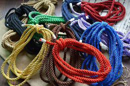 7MM8MM三股扭绳 装饰绳 捆绑绳 圆绳 礼品绳 单色扭绳 DIY饰品绳