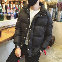 冬季男士潮流韩版加厚保暖棉衣外套 日系青年个性棉袄棉服男D067