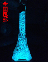 蓝枫包邮成品手工铁塔星空瓶夜光许愿瓶漂流瓶荧光瓶创意礼物