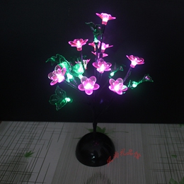 彩灯小树 创意小夜灯 LED节日装饰灯 圣诞树 最低价小台灯