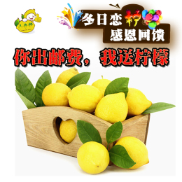 【小金柠】安岳新鲜黄柠檬 产地直供 三级中大果皮薄多汁现摘现卖