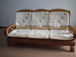 独家销售 秋冬新款 组合 毛绒沙发垫/飘窗垫 木沙发垫 春秋椅垫