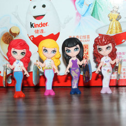 健达奇趣蛋 里女孩版玩具换装娃娃系列 全新拼装玩具玩偶公仔摆件